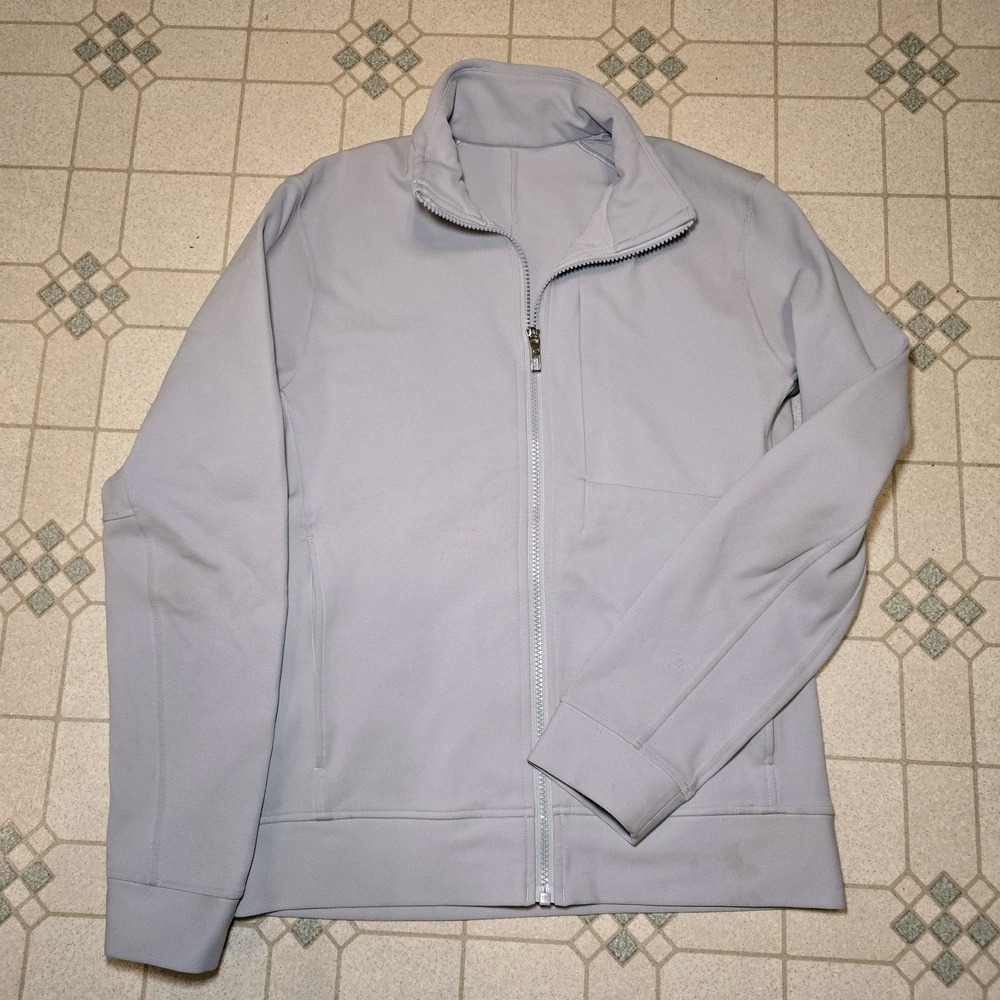 Lululemon Sojourn Jacket Mens XS Sea Salt Warpstreme Stretch Performance